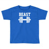 new beast dumbbell muscle Toddler T-shirt