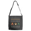 super mario chistmas Adjustable Strap Totes