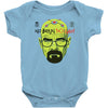 no brain no gain Baby Onesie