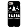 christmas scene reindeer funny iPhone 8