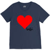 Besties Heart Family Matching V-Neck Tee