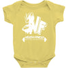 vegeta fitness gym Baby Onesie