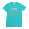 beast Ladies Fitted T-Shirt