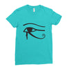 eye of horus Ladies Fitted T-Shirt