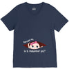 September Peeking Out Baby Girl V-Neck Tee