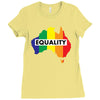 Vote Yes-Australia Marriage Equality Ladies Fitted T-Shirt