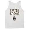 coffee books &amp; rain Tank Top