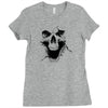 skull ghosts Ladies Fitted T-Shirt