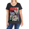 michonne inspired by the walking dead ideal birthday giftpresent Ladies Curvy T-Shirt