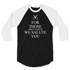 for those about to rock we salute you 3/4 Sleeve Shirt