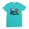 cupman and robin Ladies Fitted T-Shirt