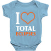 I Heart Total Eclipses Baby Onesie
