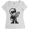 low life Women's Triblend Scoop T-shirt