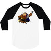 just a viking and his horse 3/4 Sleeve Shirt
