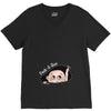 Peek a Boo V-Neck Tee