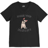 high end french bulldog V-Neck Tee