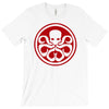 red skull logo avengers marvel comics gift T-Shirt