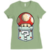pocket power Ladies Fitted T-Shirt