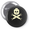 plastic block pirates Pin-back button