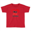 niece i wear a red heart ribbon Toddler T-shirt