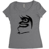 spooky kitties 2 Women's Triblend Scoop T-shirt