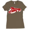 piece of meat Ladies Fitted T-Shirt