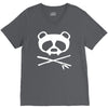 panda vampire skull V-Neck Tee