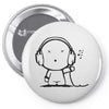 Little Big Planet-Music Men Pin-back button