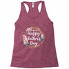 Happy Father's Day Racerback Tank