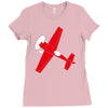 pilot flieger airplane flugzeug extra300 rc flyer Ladies Fitted T-Shirt