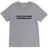 clients think i'm working web site design funny computer nerd geek shi V-Neck Tee