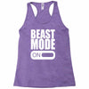 beast mode on Racerback Tank