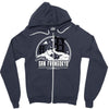 greetings from san fransokyo Zipper Hoodie