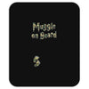 Muggle On Board Army Mousepad