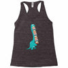 book dinosaurs Racerback Tank