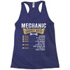 Mechanic Hourly Rate Racerback Tank
