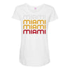 miami Maternity Scoop Neck T-shirt