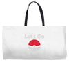 let's go to the gym Weekender Totes