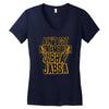 jibba jabba Women's V-Neck T-Shirt