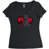 nooooo Women's Triblend Scoop T-shirt