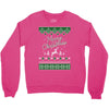 merry christmas ugly christmas sweater Crewneck Sweatshirt