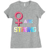 Women's March We are Strong Ladies Fitted T-Shirt