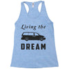 living the minivan dream Racerback Tank