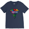Diamond V-Neck Tee