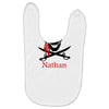 personalized pirate Baby Bibs