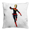 captain marvel Throw Pillow