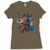 curse of the leaf Ladies Fitted T-Shirt