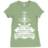 I Am Bee Actually In A Very Commited Relationship Ladies Fitted T-Shirt