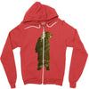 Bear in The Forest Zipper Hoodie