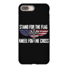 stand for the flag kneel for the cross iPhone 8 Plus Case